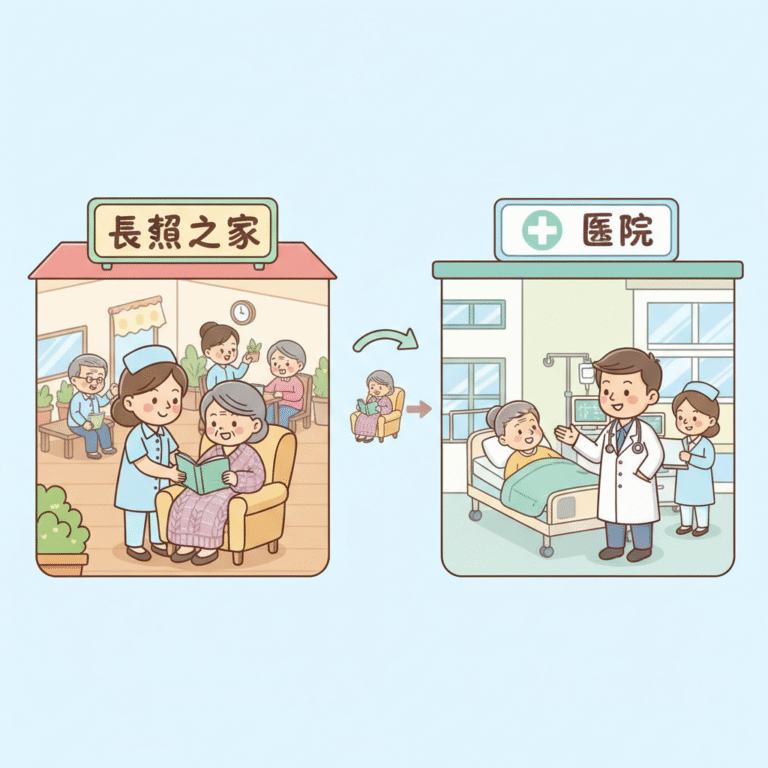 長照與醫院的差別？什麼情況該轉長照？