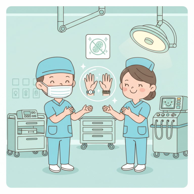 手術室無菌流程解析：為何不能戴飾品？