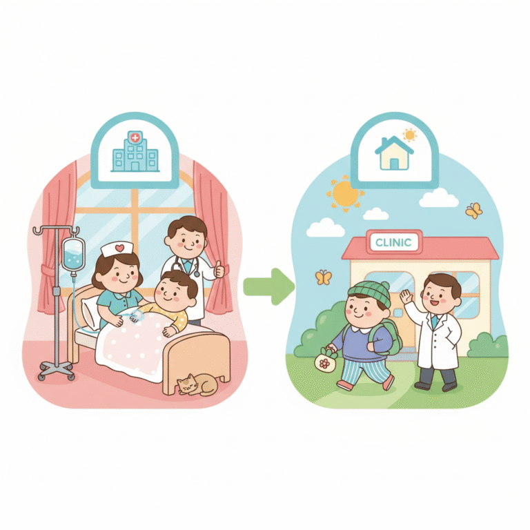 癌症化療流程：住院與門診的差異