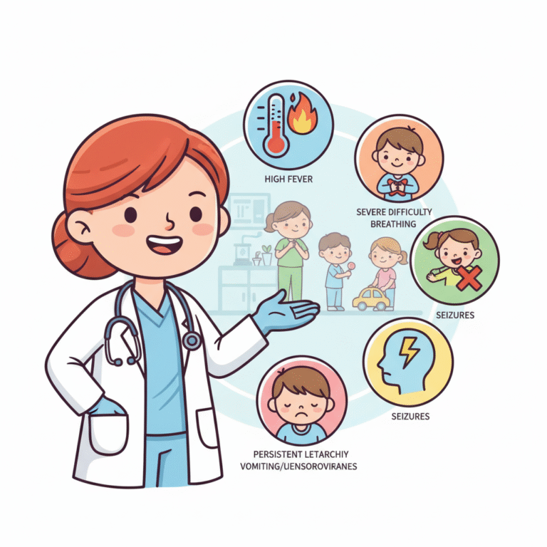 小兒急診最危險的五種症狀