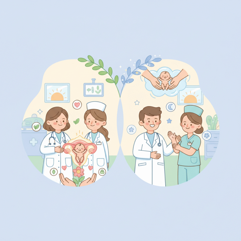 生產方式選擇：自然產 vs 剖腹產醫療流程比較