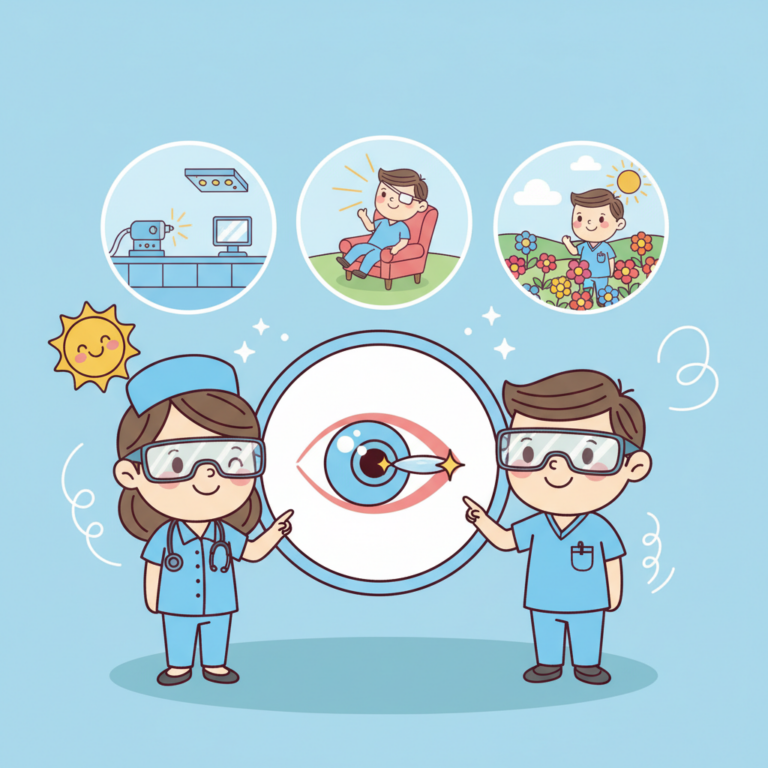 白內障手術流程、恢復期與風險