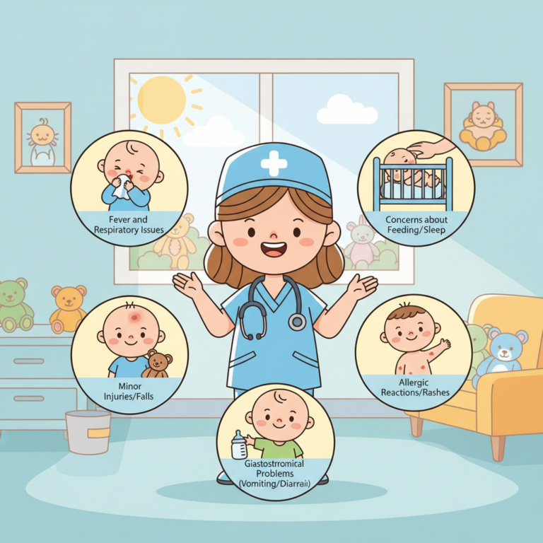 嬰幼兒急診最常見的五大原因