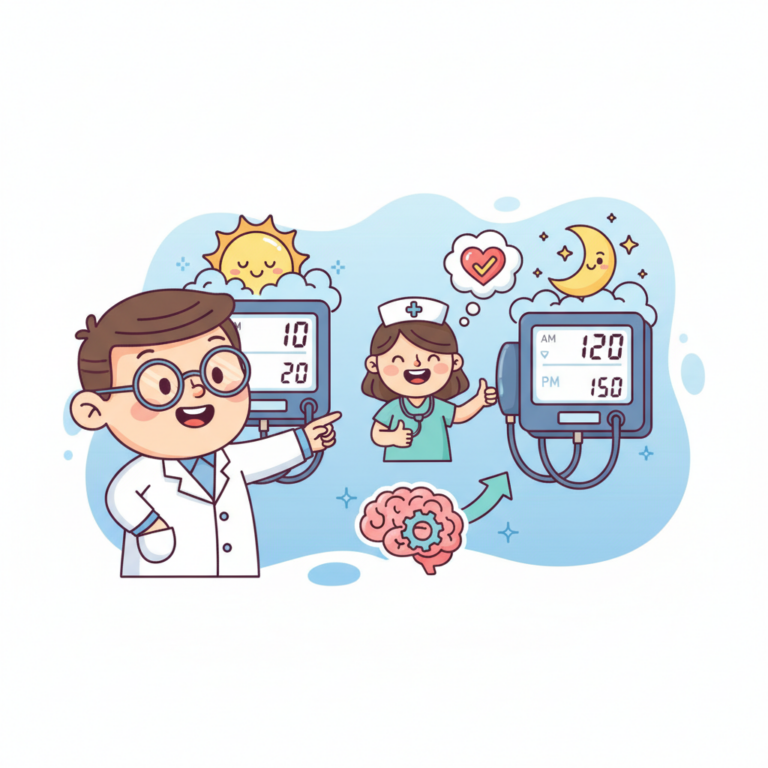 血壓早晚量測差異代表什麼？醫師建議一次看懂