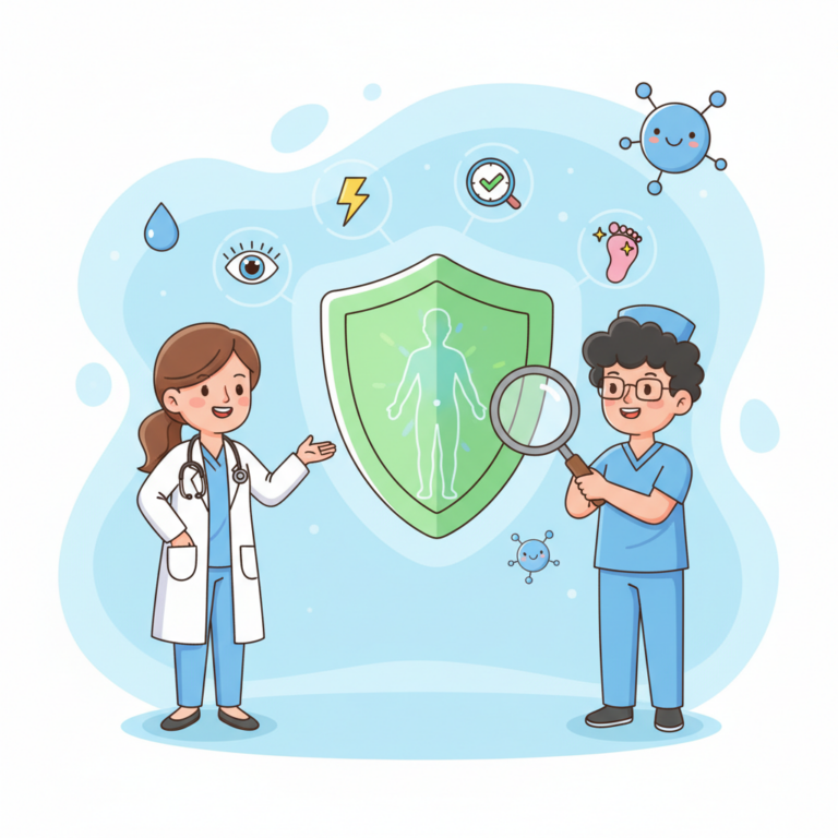 糖尿病併發症發生前的早期警訊有哪些？