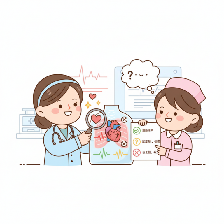 胸悶、心悸何時代表危險？醫療評估指南