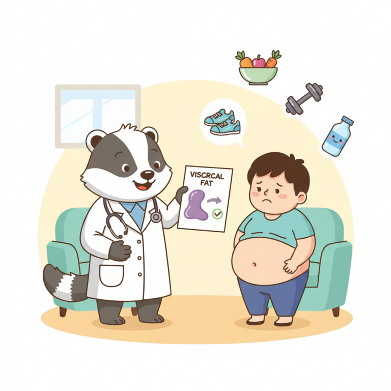 內臟脂肪過高的危害與可逆性分析