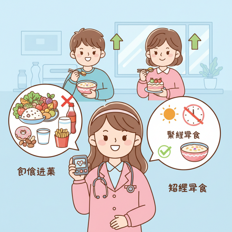 飯後血糖飆升常見原因：飲食選擇、省略早餐與更多