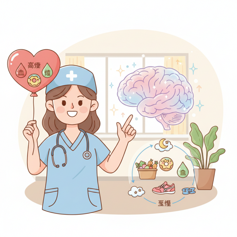 長期三高與大腦退化的關聯性