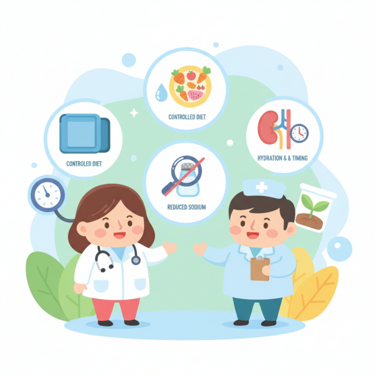 腎臟病患者飲食控管的三大核心原則