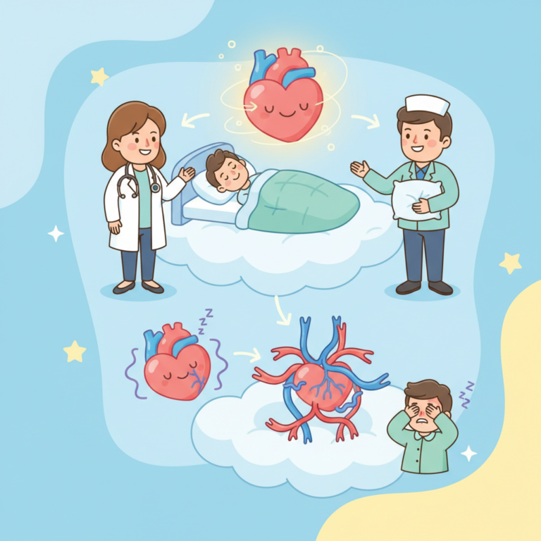 睡眠品質不佳如何加劇心血管負擔？