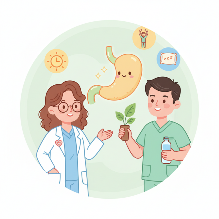 胃食道逆流的生活型態調整建議