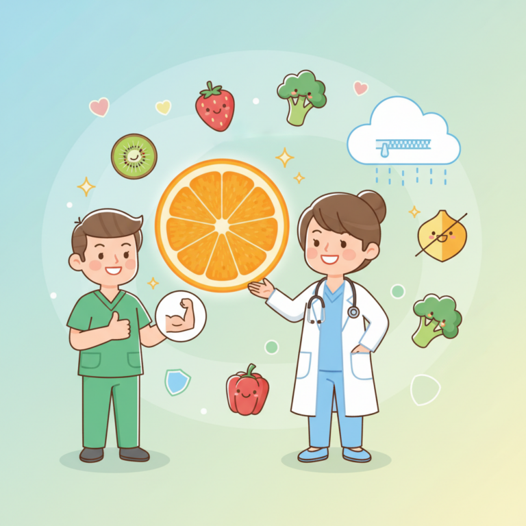 維他命C攝取的真實功效與限制