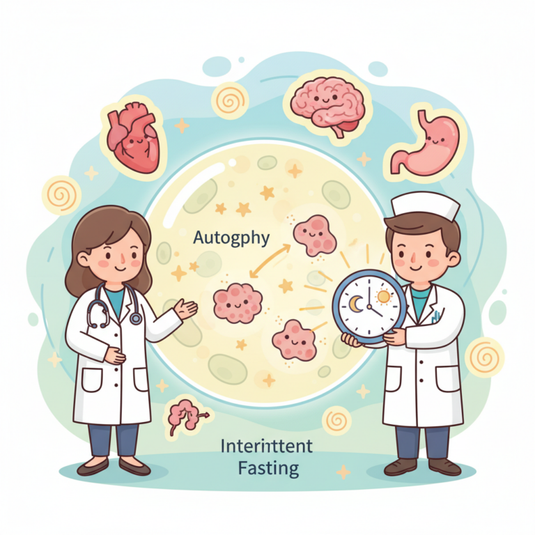間歇性斷食與自噬作用：細胞修復的關鍵