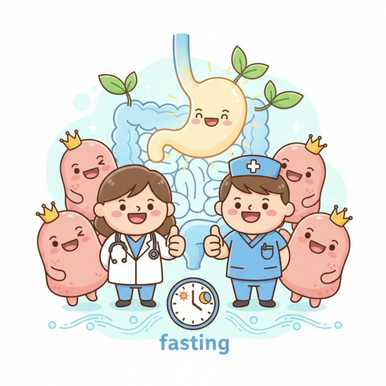 斷食如何幫助改善腸道健康與消化功能