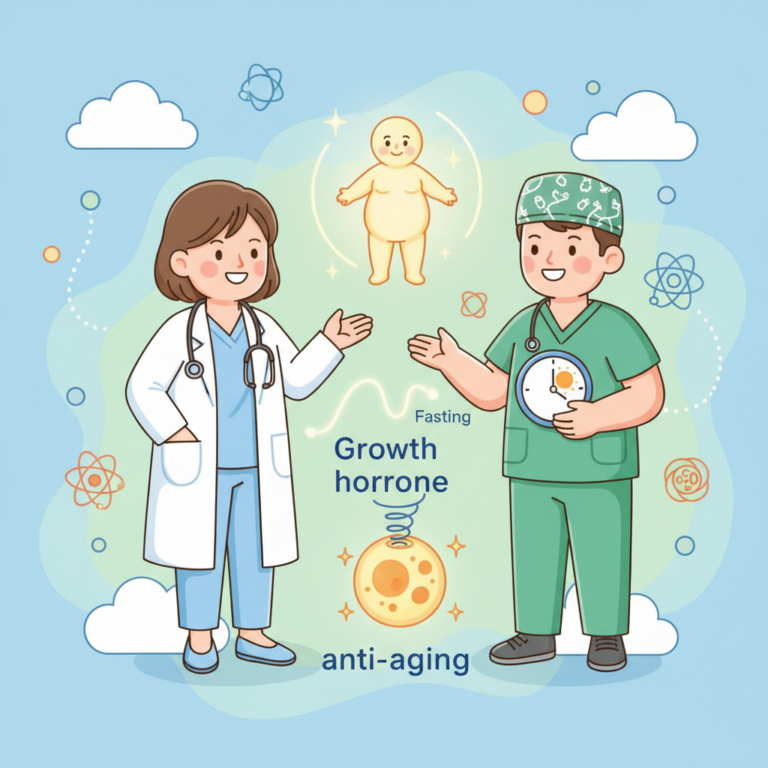 斷食對生長激素的影響：抗衰老的秘密