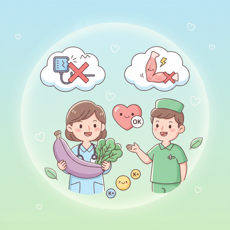 鉀缺乏與高血壓、腳抽筋的關係