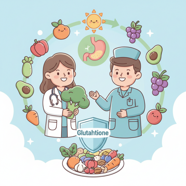 如何通過飲食自然提高穀胱甘肽水平？