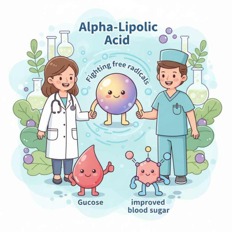 硫辛酸：對抗自由基和改善血糖的超級抗氧化劑