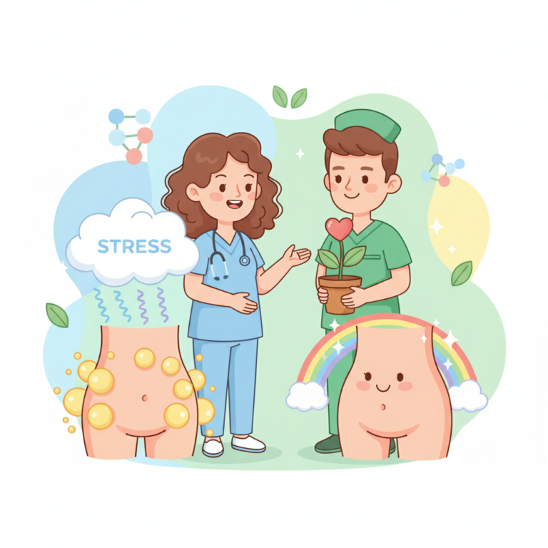 壓力與腹部脂肪堆積的科學關聯