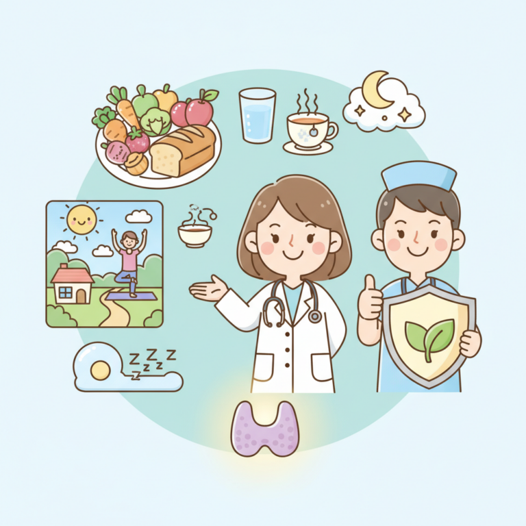 甲狀腺功能低下的飲食與生活方式策略