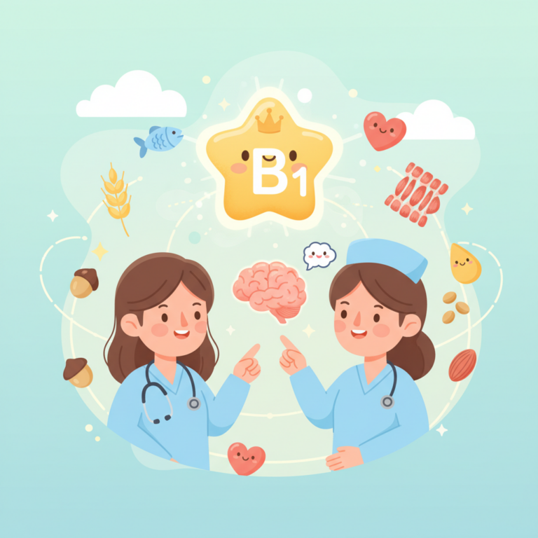 維生素 B1（硫胺素）缺乏症的隱藏症狀