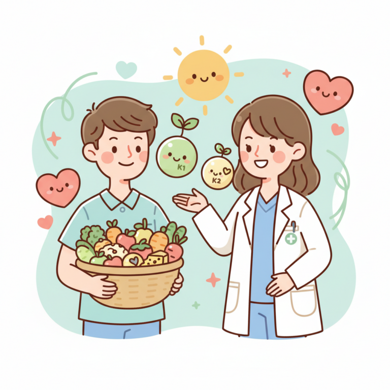 維生素 K1 與 K2：你該補充哪一種？