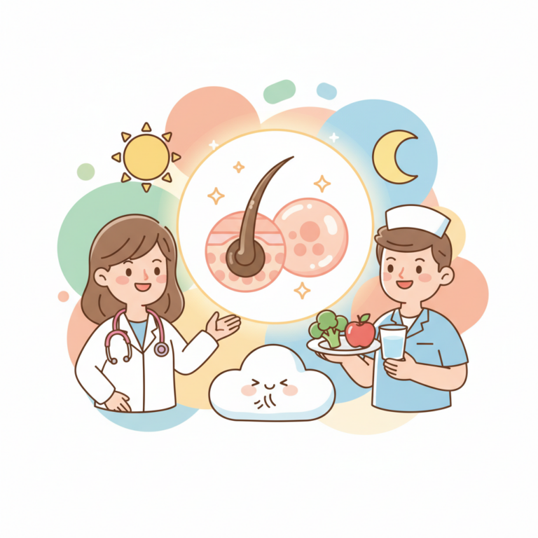 間歇性斷食對皮膚和頭髮的影響