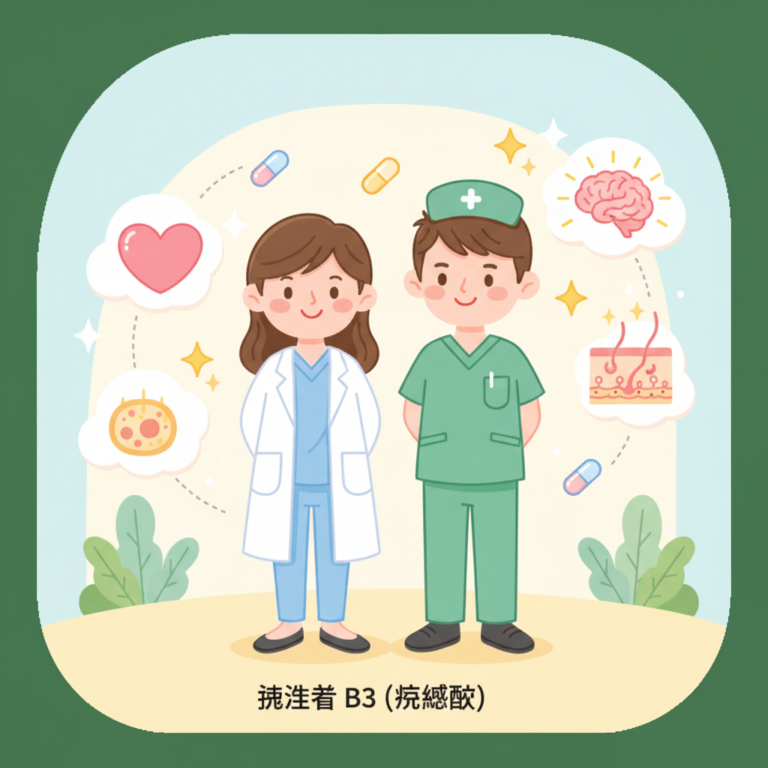 維生素 B3（菸鹼酸）的健康益處