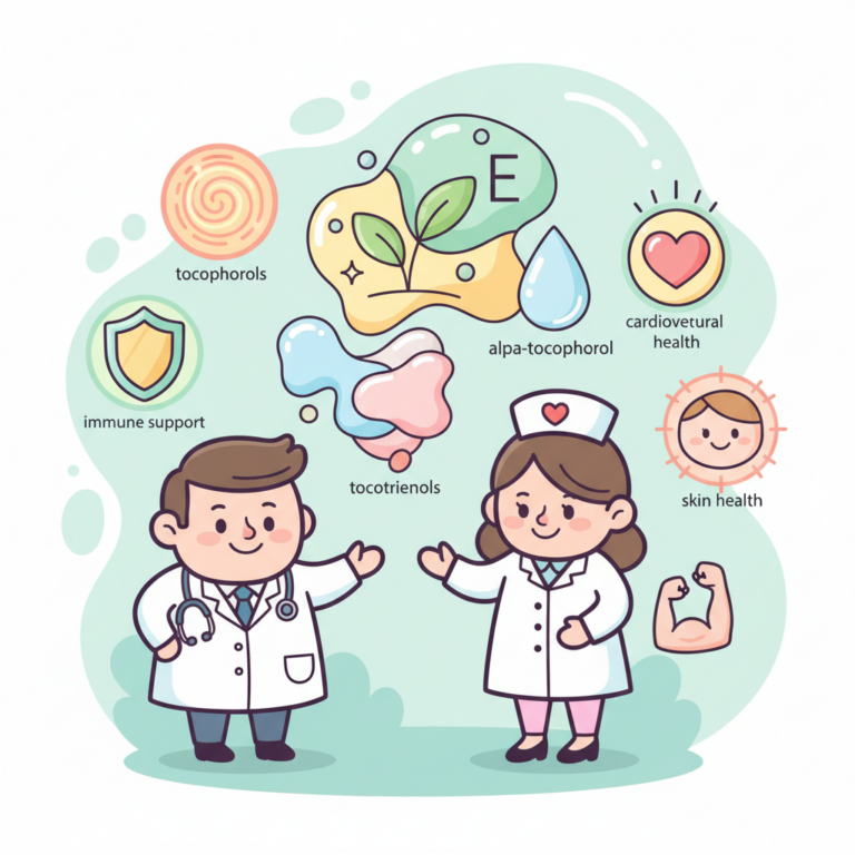 維生素 E 的不同形式與功效