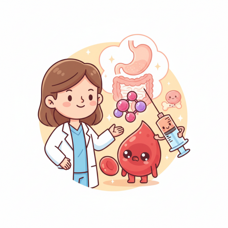 維生素 B12 缺乏與貧血的關係