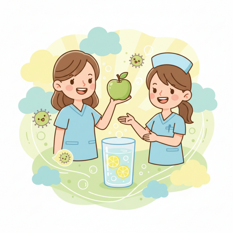 如何利用蘋果醋和檸檬水改善消化？