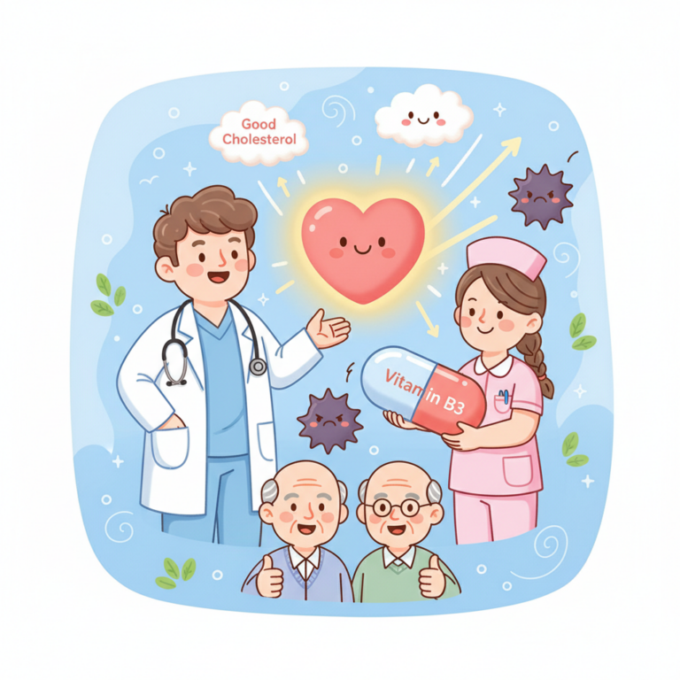 維生素 B3 對膽固醇的影響
