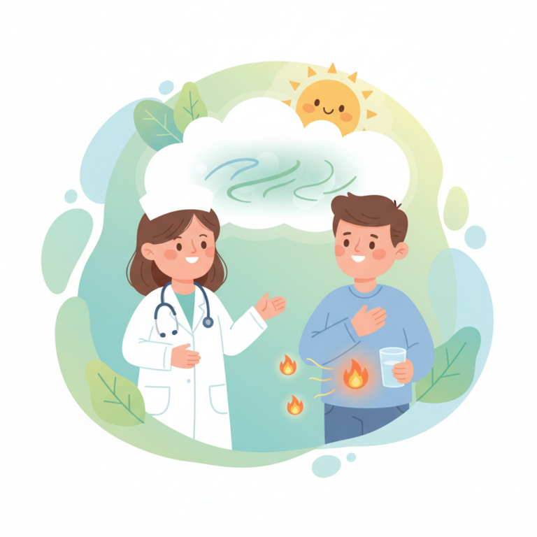 如何解決持續性的胃灼熱？