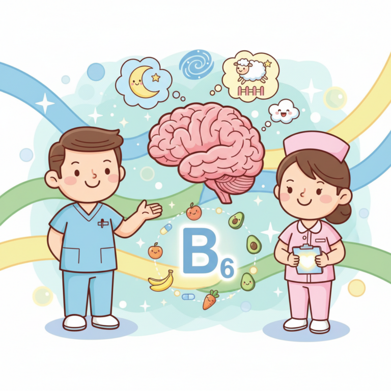 維生素 B6 缺乏與夢境的關係