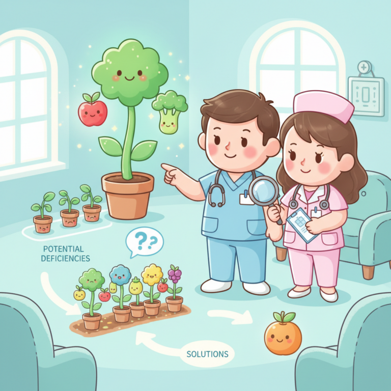 如何識別和解決潛在的營養缺乏？