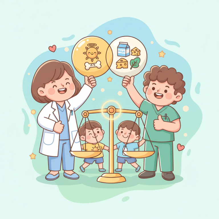 維生素 D 與鈣的正確比例