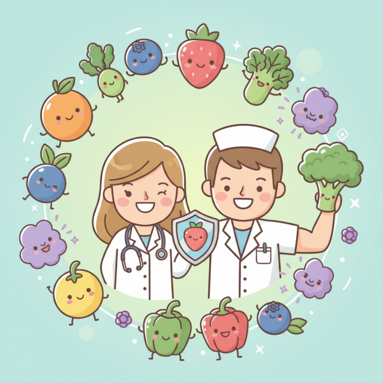 如何利用食物來對抗自由基？