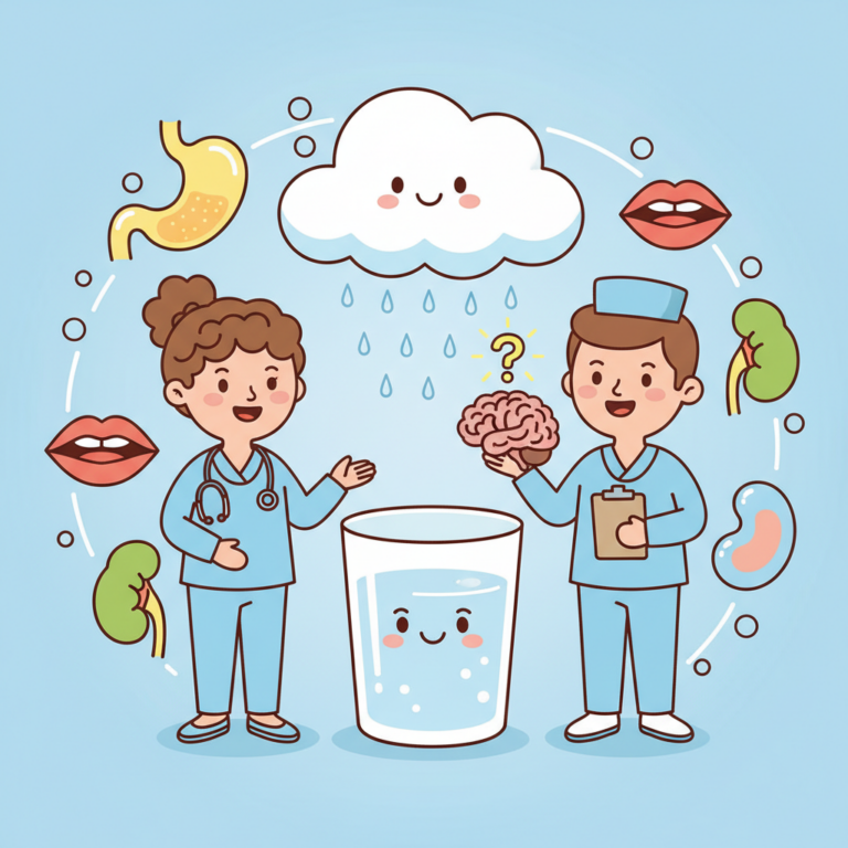 斷食如何影響你的口渴感？