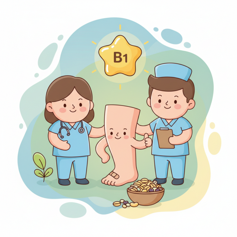 維生素 B1 的缺乏與腳氣病