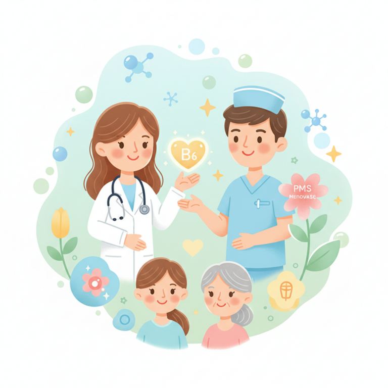 維生素 B6 對於 PMS 和更年期症狀的幫助