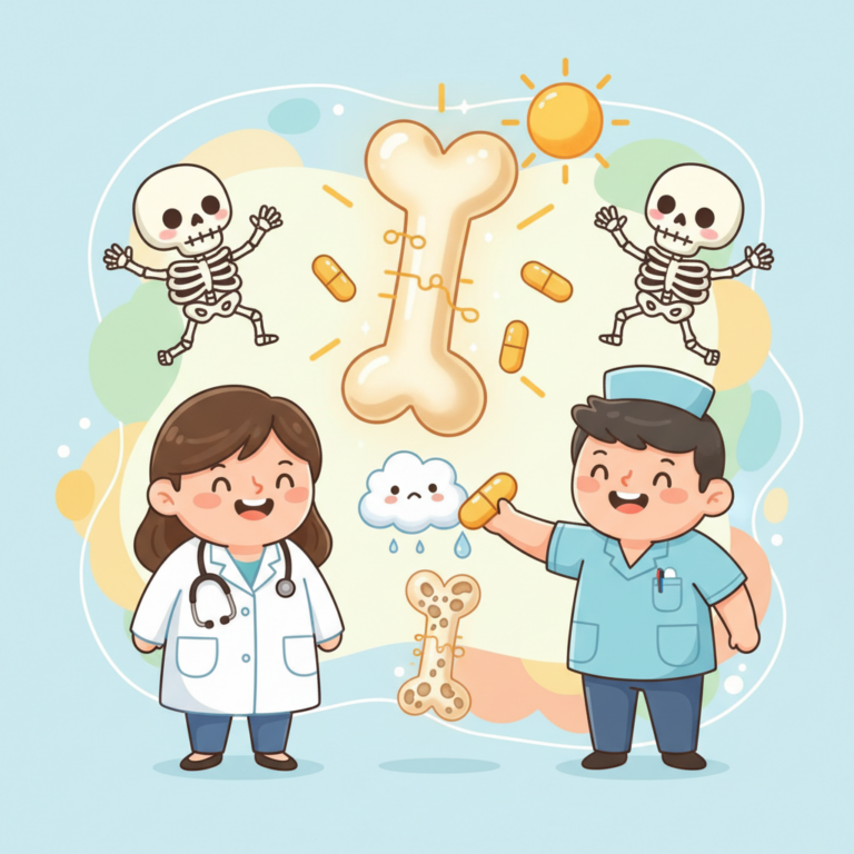 維生素 D 缺乏症與骨質疏鬆