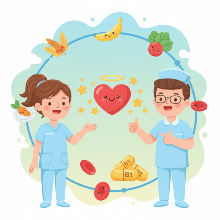 維生素 B1 缺乏症與心血管問題