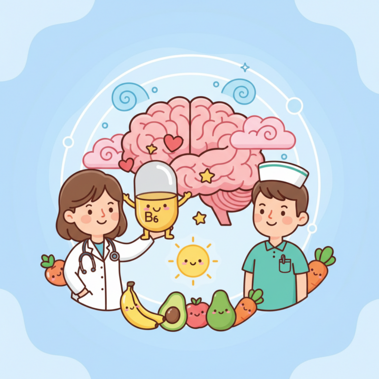 維生素 B6 缺乏症與情緒波動
