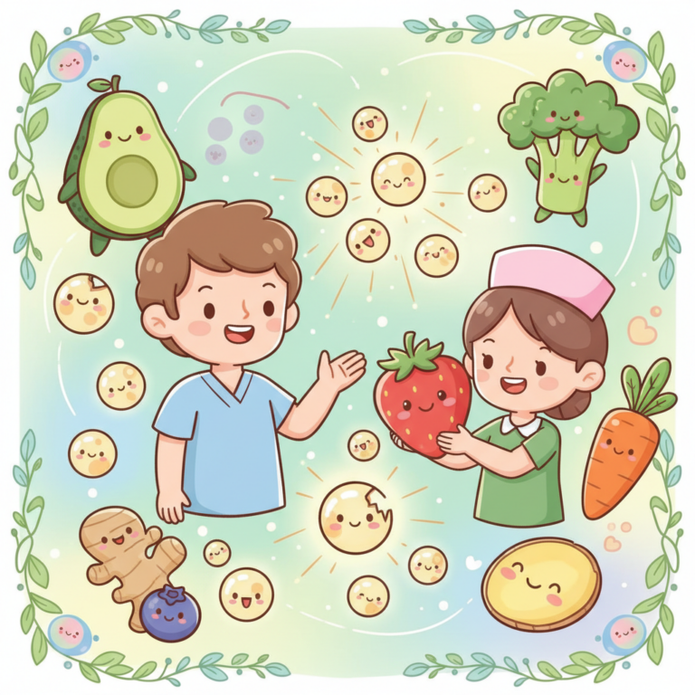 如何利用食物來修復細胞損傷？