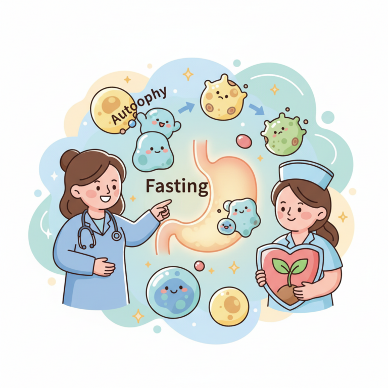 斷食如何幫助改善自噬作用？