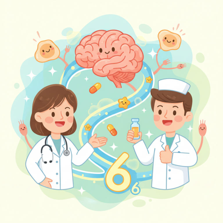 維生素 B6 對於神經系統的益處