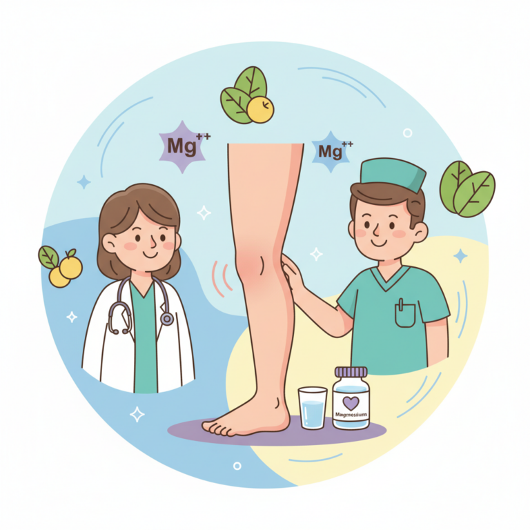 如何利用鎂來改善肌肉痙攣？