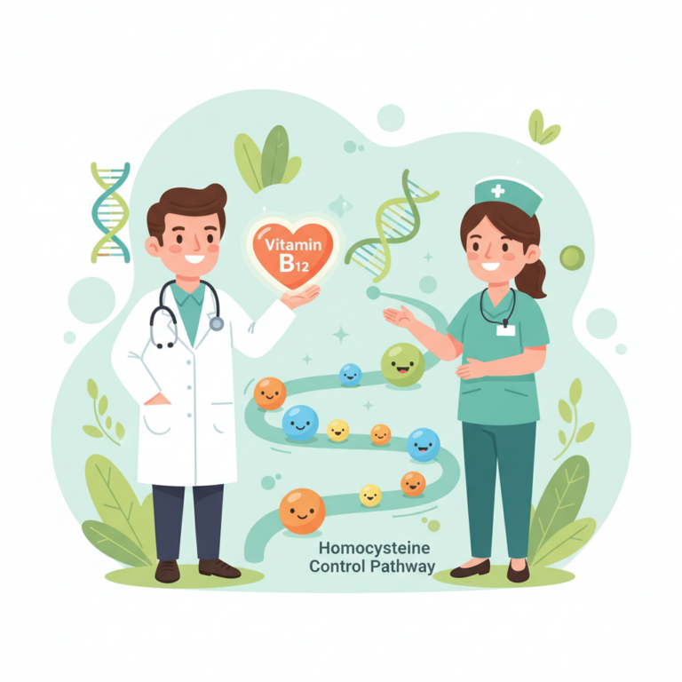 維生素 B12 對於同型半胱氨酸的控制
