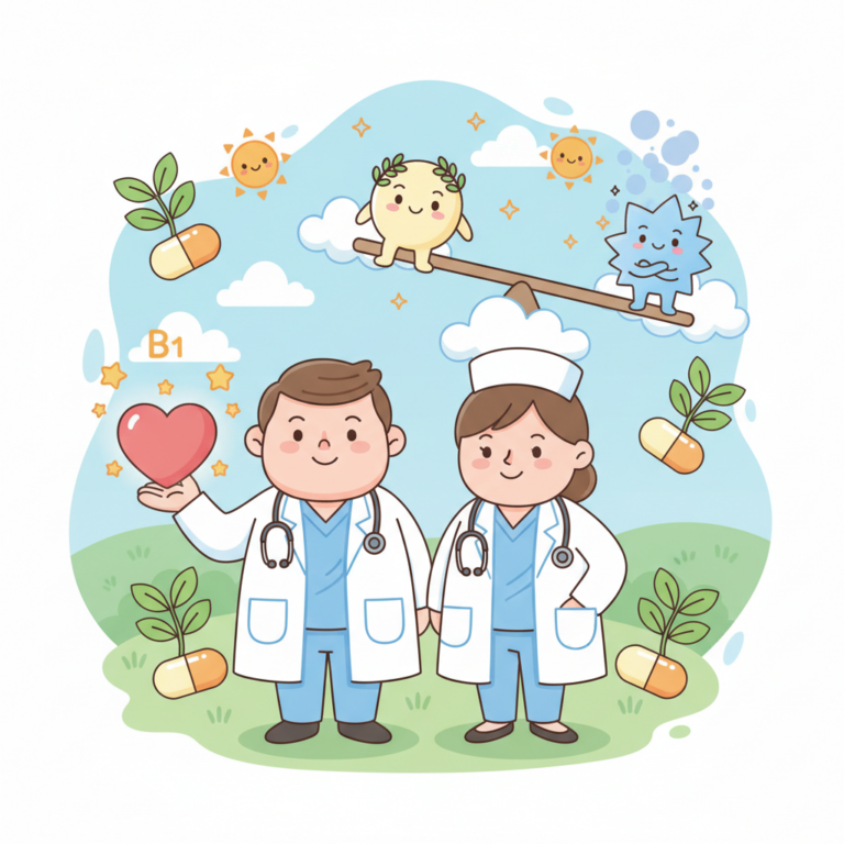 維生素 B1 對於壓力荷爾蒙的平衡